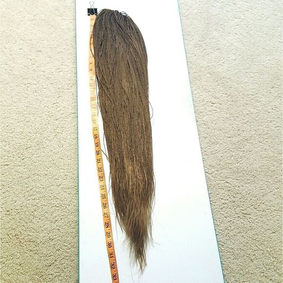 Braided wig with lace part main image 6